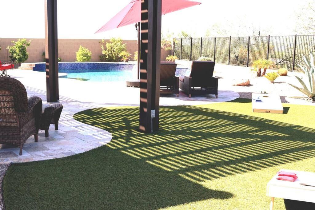 Phoenix Home With Heated Pool, Desert Views & Hot Tub Anthem Экстерьер фото
