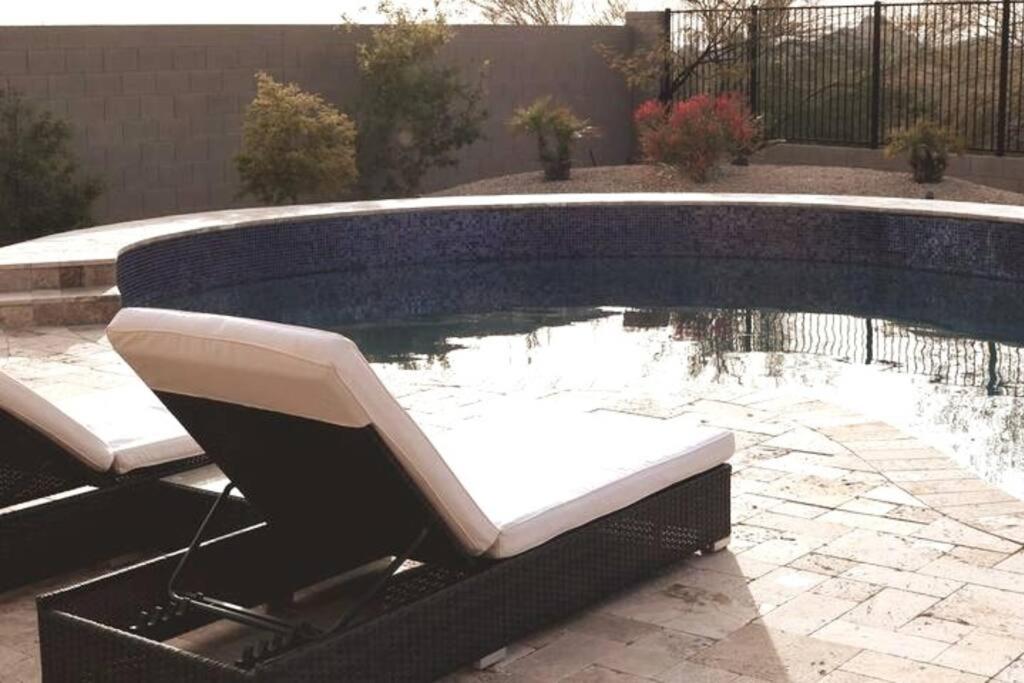 Phoenix Home With Heated Pool, Desert Views & Hot Tub Anthem Экстерьер фото